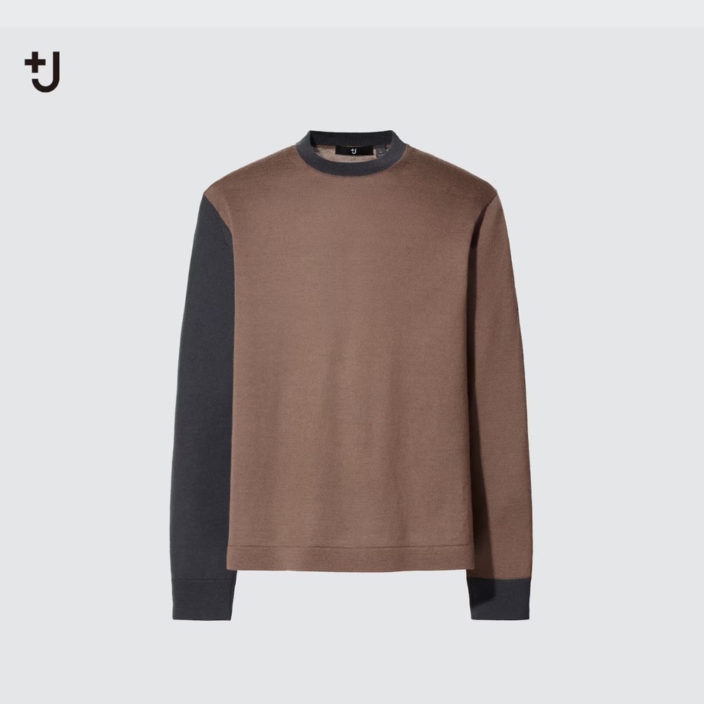 Uniqlo +J 100% Cashmere Crew Neck Long Sleeve Sweater